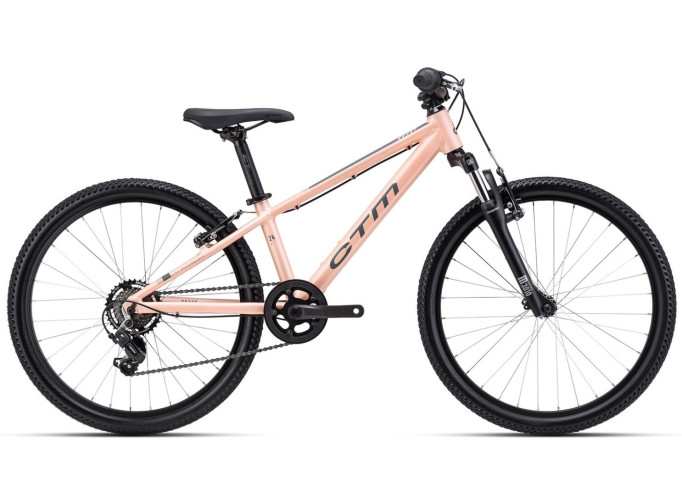 Bērnu velosipēds CTM ROCKY 1.0 | matt light pink