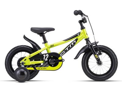 Kids bicycle CTM BILLY | lime pearl / black