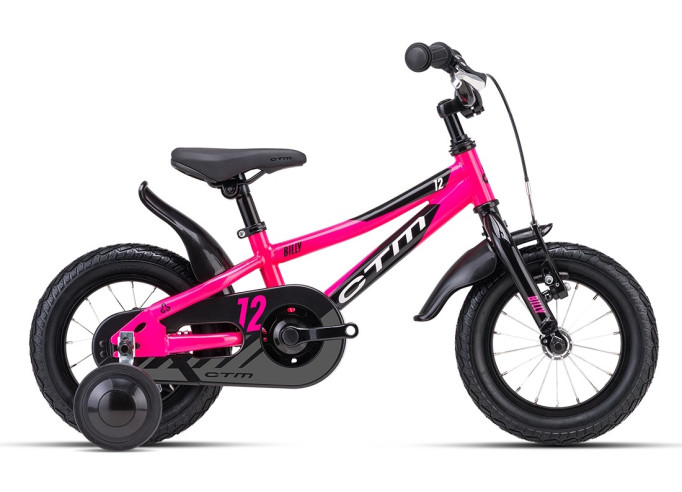 Kids bicycle CTM BILLY | pink / black
