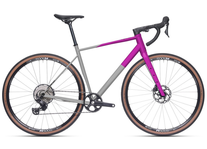 Superior XR 6.3 GR gravel dviratis | Gloss Electric Purple / Grey