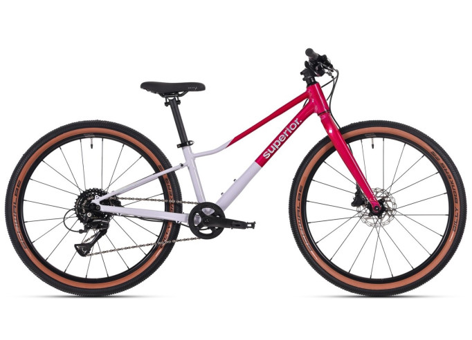 Bērnu velosipēds Superior F.L.Y. 24 | Gloss Purple