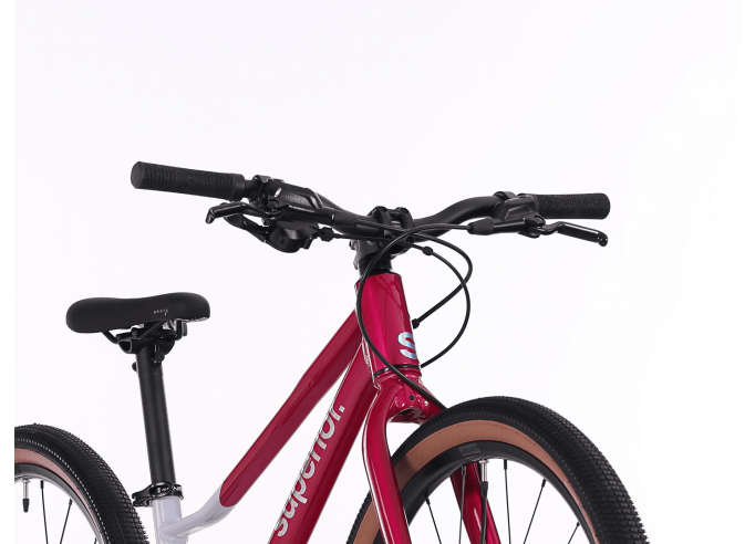 Bērnu velosipēds Superior F.L.Y. 24 | Gloss Purple