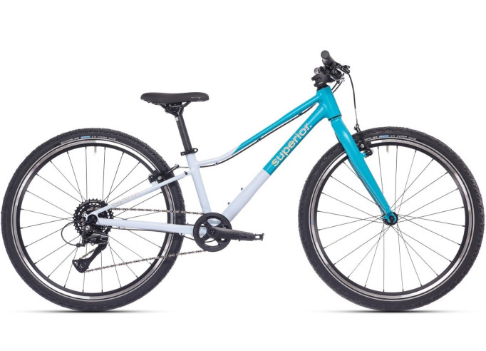 Bērnu velosipēds Superior F.L.Y. 24 VB | Matte Teal