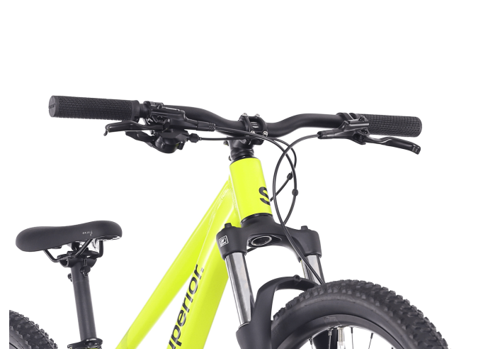 Bērnu velosipēds Superior RACER 27 | Matte Radioactive Yellow