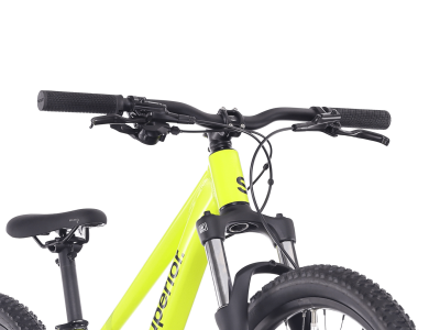 Bērnu velosipēds Superior RACER 27 | Matte Radioactive Yellow