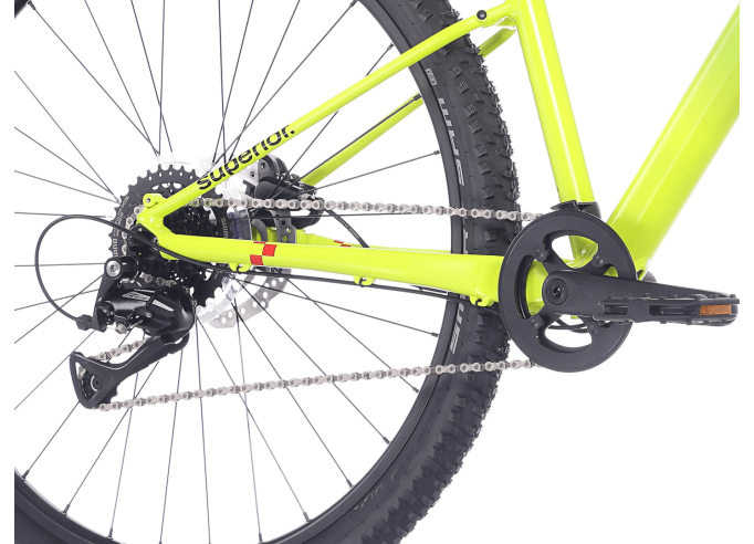 Bērnu velosipēds Superior RACER 27 | Matte Radioactive Yellow