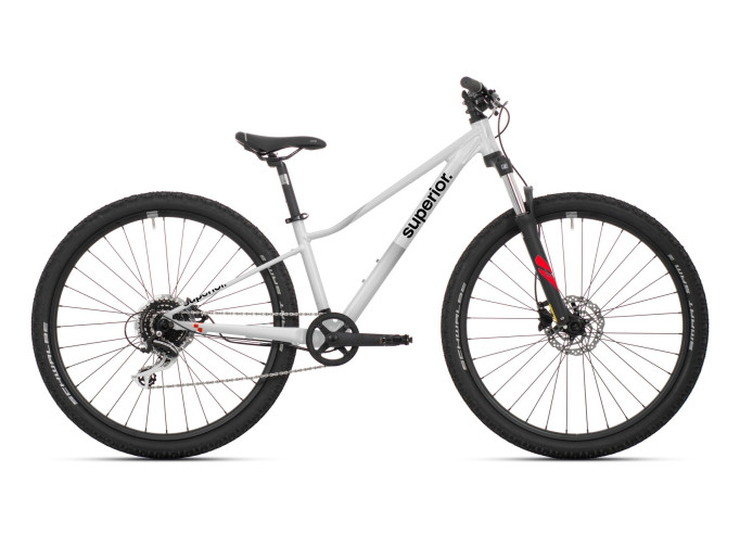 Bērnu velosipēds Superior RACER 27 | Gloss Grey