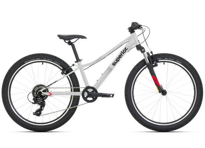 Kids bicycle Superior RACER 24 | Gloss Grey