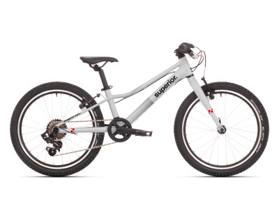 Bērnu velosipēds Superior RACER 20 | Gloss Grey