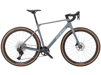 KTM GRAVELATOR ELITE Di2 gravel dviratis | BLUE GREY MATT