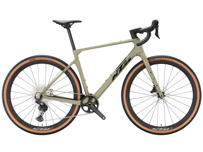 KTM GRAVELATOR ELITE gravel dviratis | CARGO GREEN MATT
