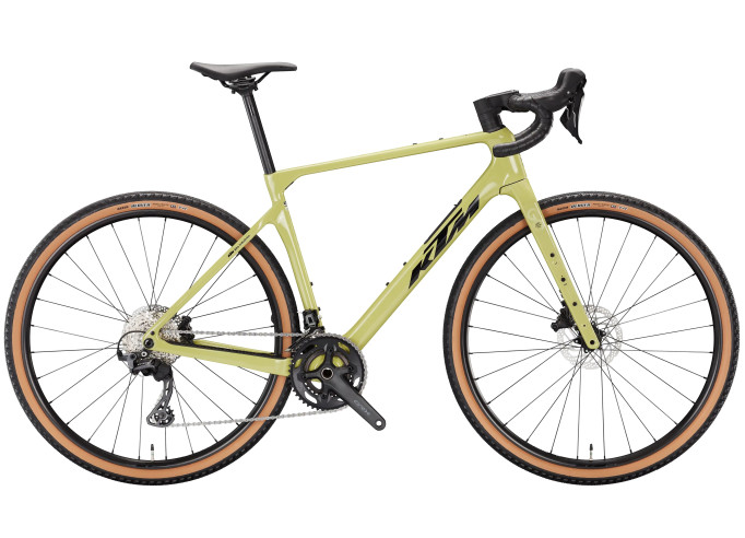 KTM GRAVELATOR PRO 2x gravel dviratis | KEEN GREEN