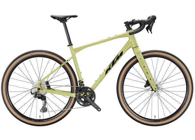 Gravel bicycle KTM GRAVELATOR 10 | KEEN GREEN