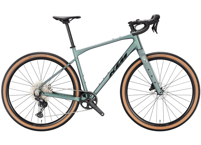 KTM GRAVELATOR 15 gravel dviratis | BRIGHT TEAL MATT