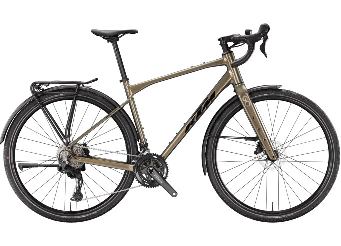 KTM GRAVELATOR 20 LFC gravel dviratis | OLIVE PEARL