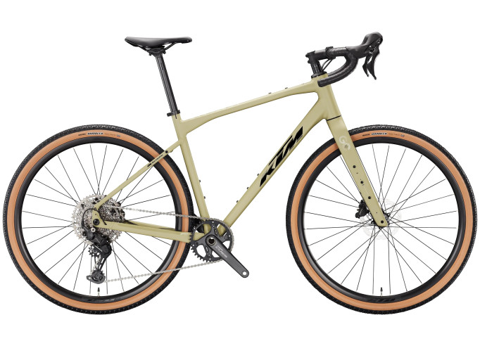 KTM GRAVELATOR 25 gravel dviratis | MINERAL GREEN MATT