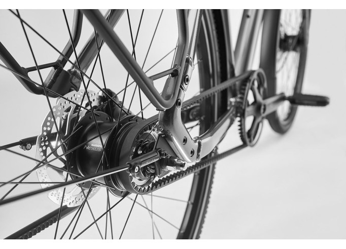 Fitness velosipēds  Diamant Mahon Style Plus MS | Schwarzkirsch Metallic