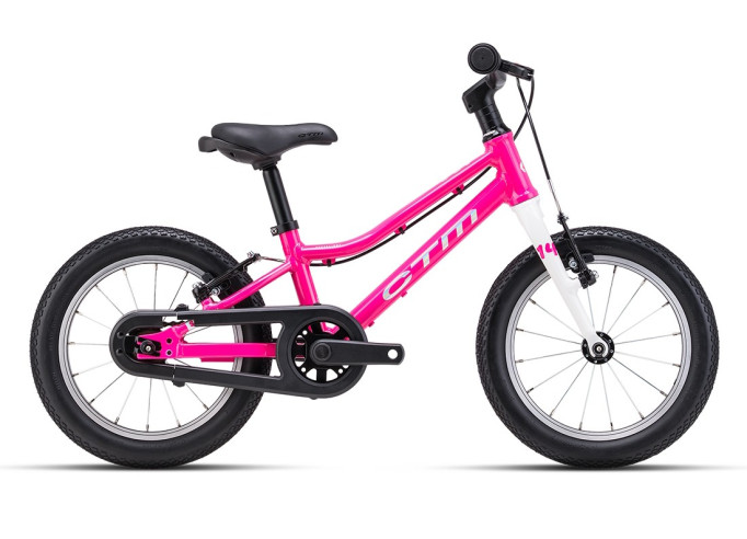 Bērnu velosipēds CTM SLY 14" | pink