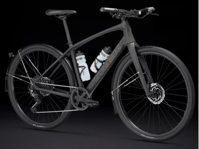Fitnesa velosipēds TREK FX Sport SL 4 | Matte Onyx Carbon