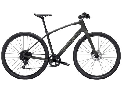 Fitnesa velosipēds TREK FX Sport SL 5 | Matte Black Olive/Deep Smoke