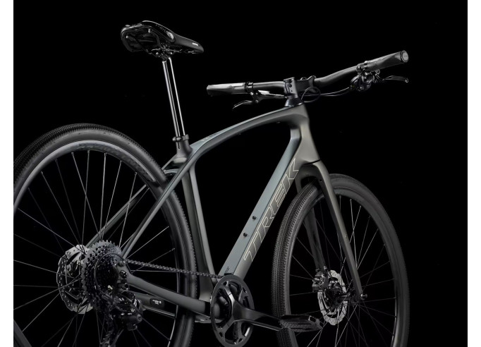 Linnarattas TREK FX Sport SL 5 | Matte Black Olive/Deep Smoke