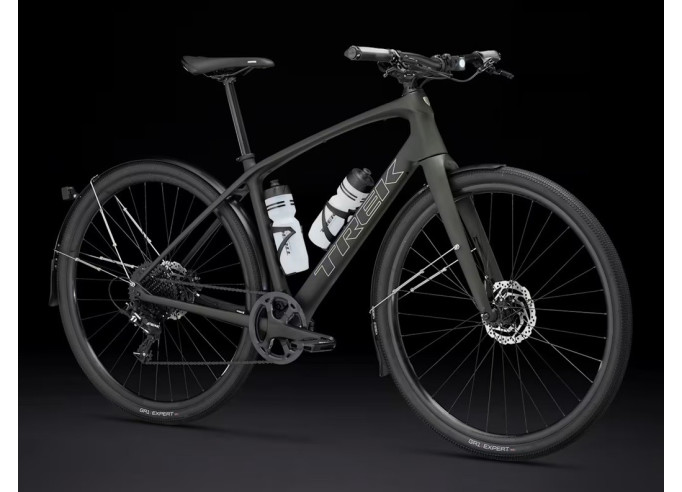 Linnarattas TREK FX Sport SL 5 | Matte Black Olive/Deep Smoke