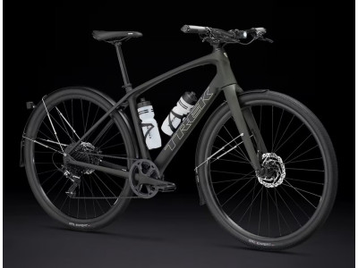 Fitnesa velosipēds TREK FX Sport SL 5 | Matte Black Olive/Deep Smoke