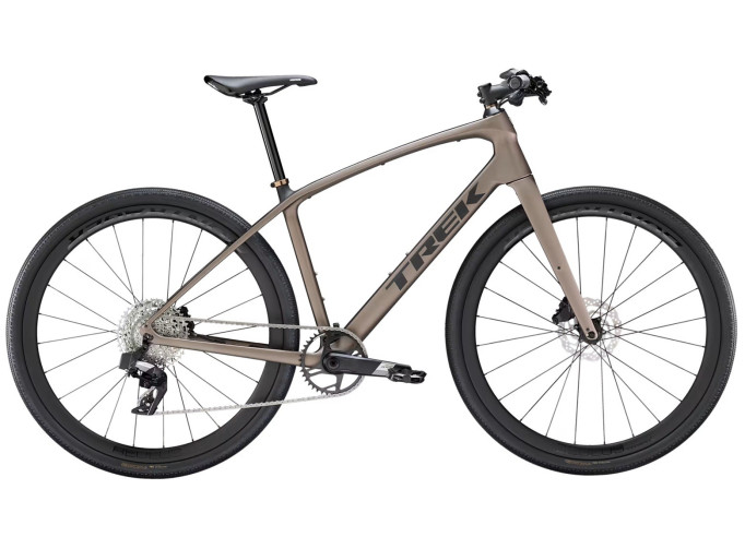 TREK FX Sport SL 6 fitness dviratis | Matte Bronze Age/Deep Smoke