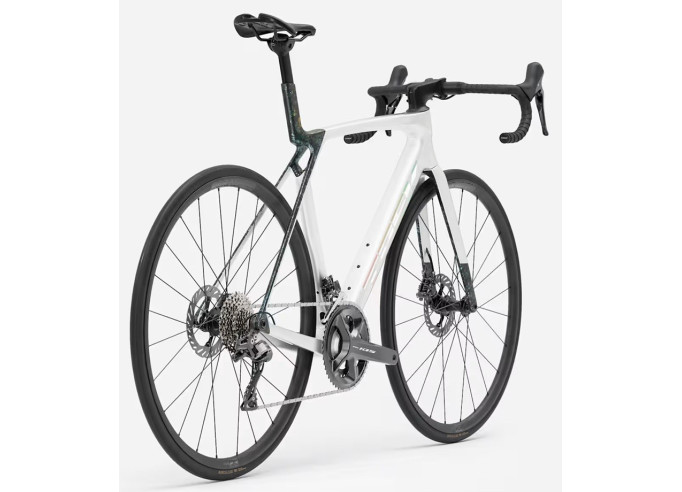 TREK Madone SL 5 plento dviratis | Gloss Crystal White/Matte Deep Smoke