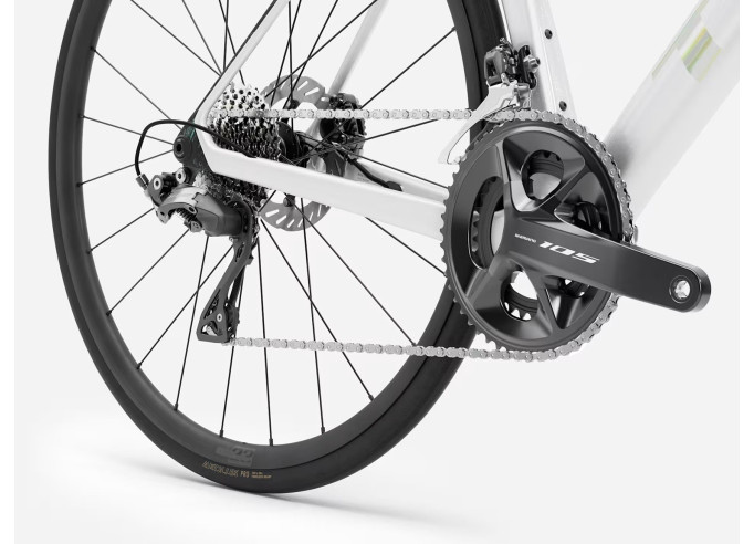 TREK Madone SL 5 plento dviratis | Gloss Crystal White/Matte Deep Smoke