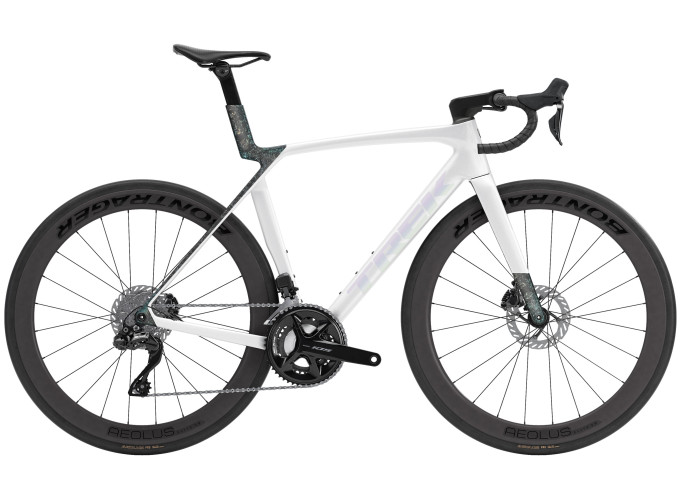 Road bike TREK Madone SL 6 | Gloss Crystal White/Matte Deep Smoke