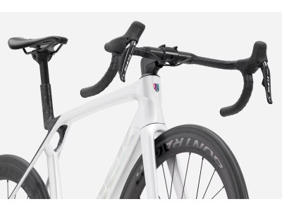 TREK Madone SL 6 plento dviratis | Gloss Crystal White/Matte Deep Smoke