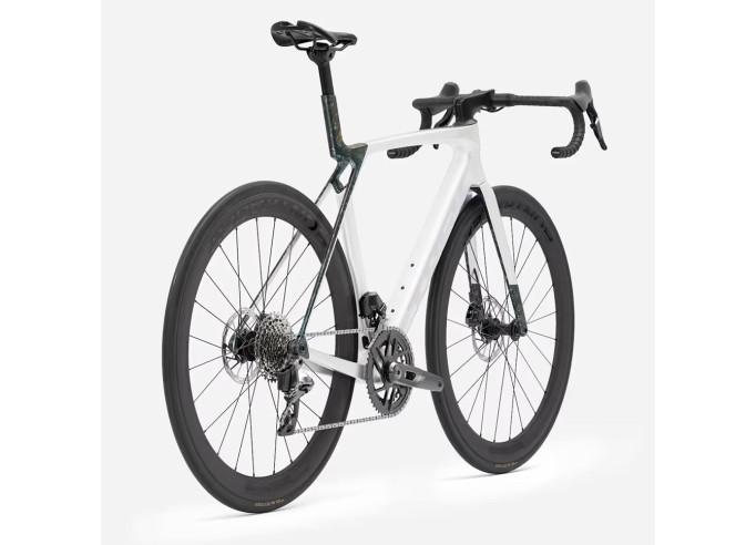 Šosejas velosipēds TREK Madone SL 6 AXS | Gloss Crystal White/Matte Deep Smoke