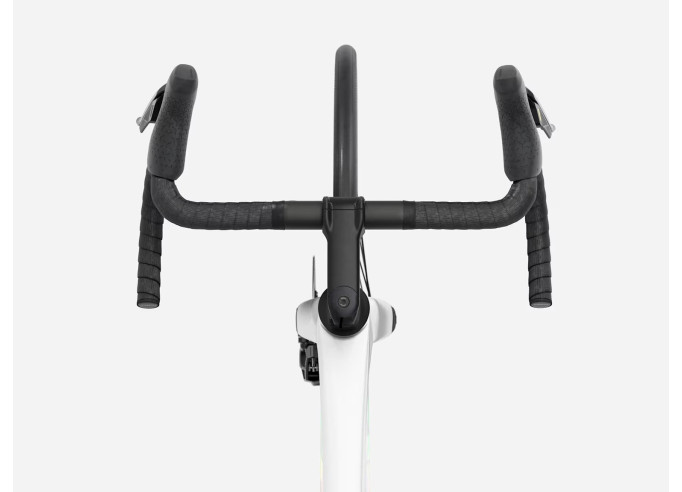 TREK Madone SL 6 AXS plento dviratis | Gloss Crystal White/Matte Deep Smoke
