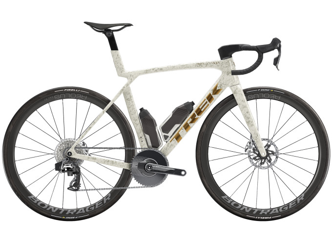 Road bike TREK Madone SLR 9 AXS 1x | Era White/Supernova Marble