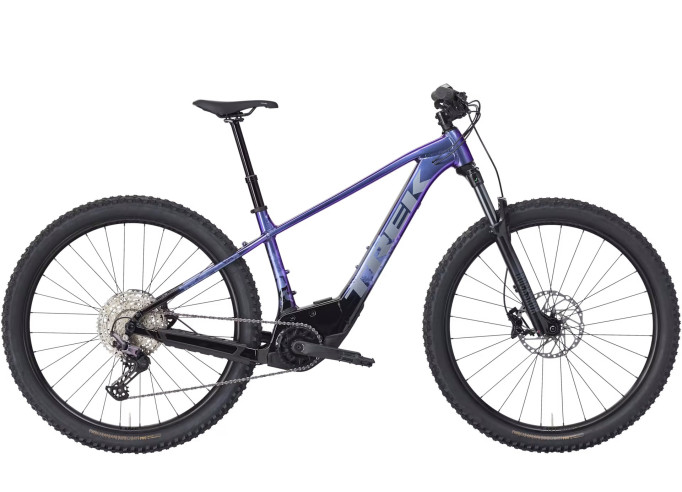 Elektriskais kalnu velosipēds TREK Marlin+ 8 | Purple Flip/Black Fade