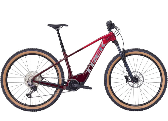 Elektriskais kalnu velosipēds TREK Marlin+ 8 | Fury Red/Lithium Fade