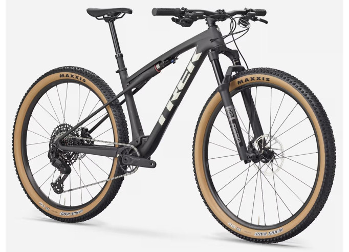Kalnu velosipēds TREK Supercaliber SL 9.6 | Matte Carbon/Gloss Black Splatter