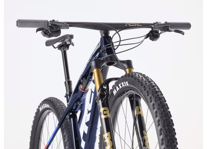 Kalnu velosipēds TREK Supercaliber SLR 9.8 XT Di2 | Navy Smoke