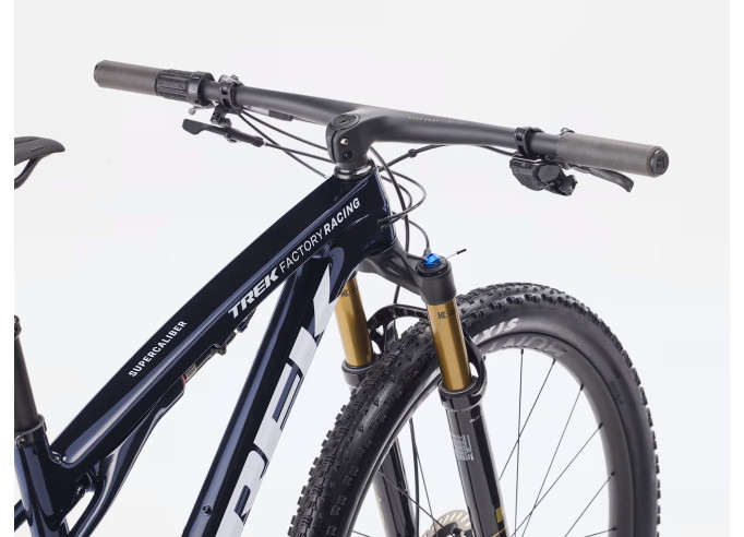 Kalnu velosipēds TREK Supercaliber SLR 9.9 XTR Di2 | Navy Smoke