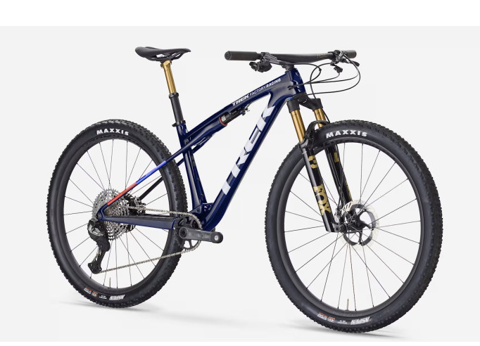 Kalnu velosipēds TREK Supercaliber SLR 9.9 XTR Di2 | Navy Smoke