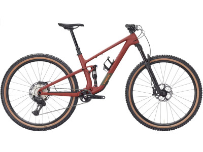 Kalnu velosipēds TREK Top Fuel 9.8 XT Di2 | Matte Sedona Red/ Pennyflake
