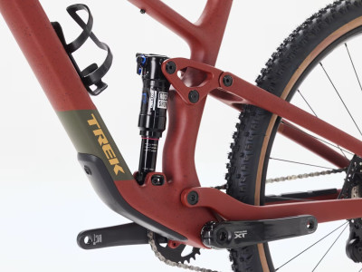Kalnu velosipēds TREK Top Fuel 9.8 XT Di2 | Matte Sedona Red/ Pennyflake 2
