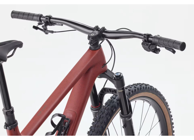 Kalnu velosipēds TREK Top Fuel 9.8 XT Di2 | Matte Sedona Red/ Pennyflake