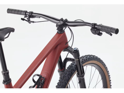 Kalnu velosipēds TREK Top Fuel 9.8 XT Di2 | Matte Sedona Red/ Pennyflake