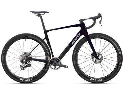 Superior XR 9.9 GR gravel dviratis | Gloss Black / Carbon