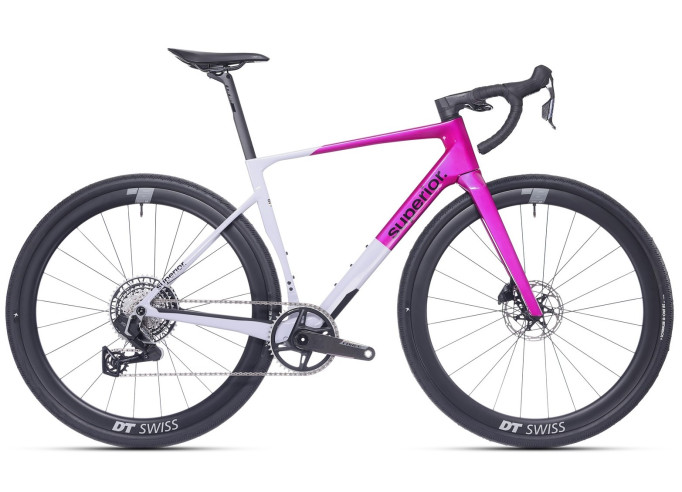 Superior XR 9.7 GR gravel dviratis | Gloss Electric Purple / Grey