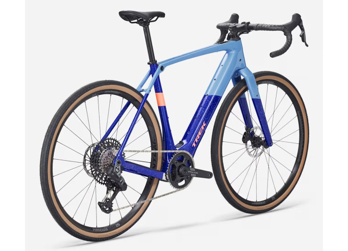 Gravel e-rattas TREK Checkpoint+ SL 6 AXS | Fjord Blue/Cobalt Blue