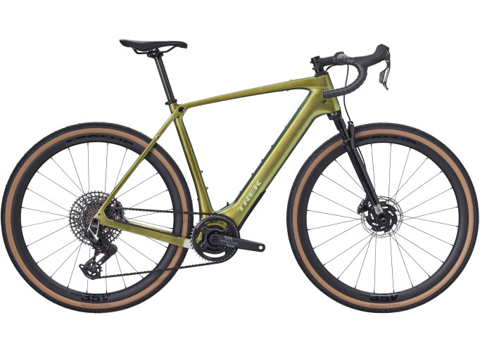 Gravel e-bike TREK Checkpoint+ SL 7 AXS | Chameleon Green