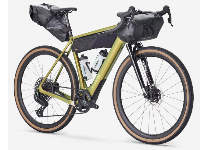 Gravel e-bike TREK Checkpoint+ SL 7 AXS | Chameleon Green